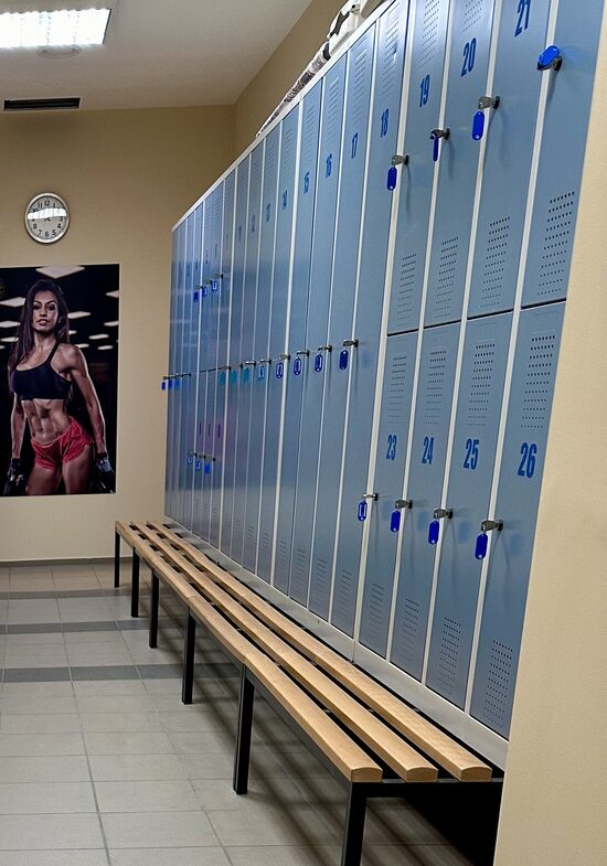 Metāla garderobes skapi